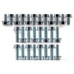 Metric Flange Bolts ICT Billet Zinc Coated-0