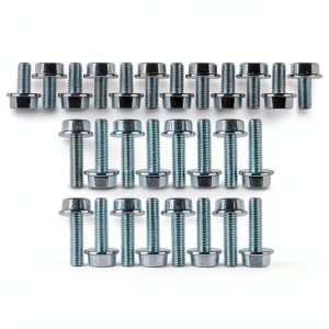 Metric Flange Bolts ICT Billet Zinc Coated-0