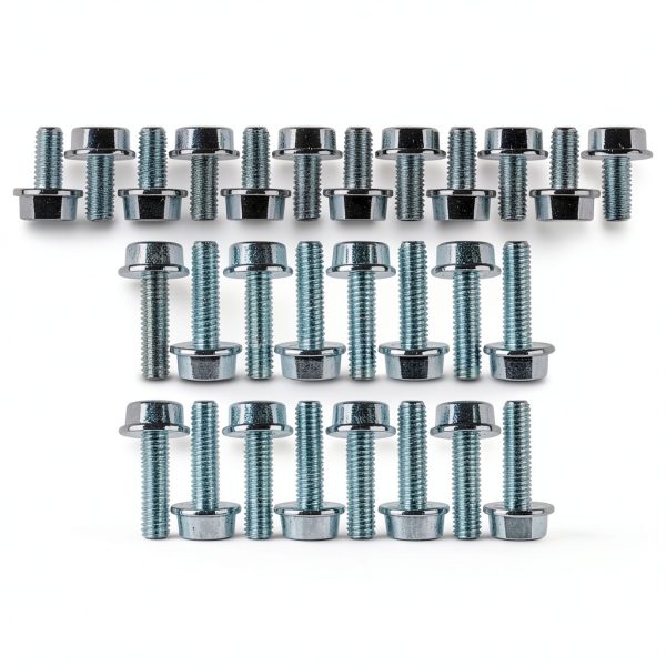 Metric Flange Bolts ICT Billet Zinc Coated-0