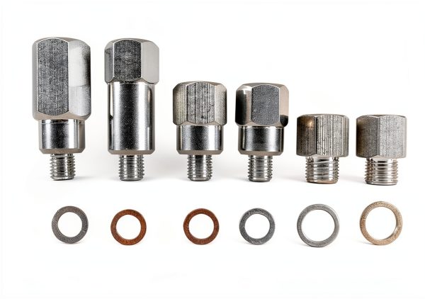 ICT Billet LS Engine Sensor Adapter Set Aluminum-0