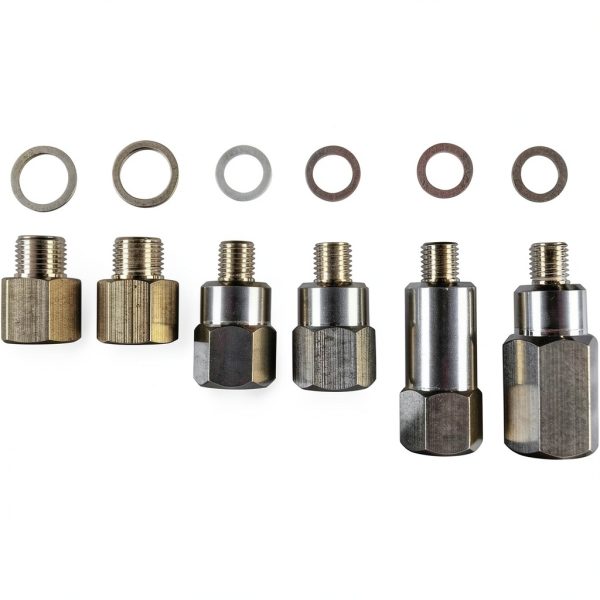 ICT Billet LS Engine Sensor Adapter Set Aluminum-3