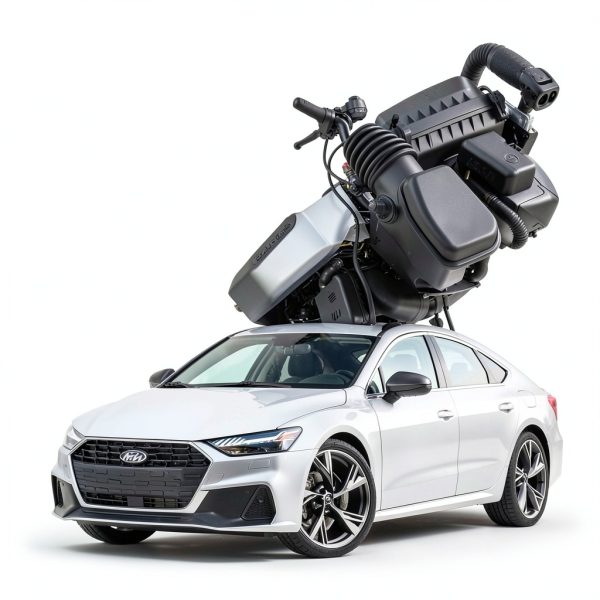Audi V6 Engine Kit StratoForge Polished Kit-1