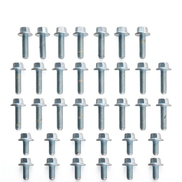 Metric Flange Bolts ICT Billet Zinc Coated-2