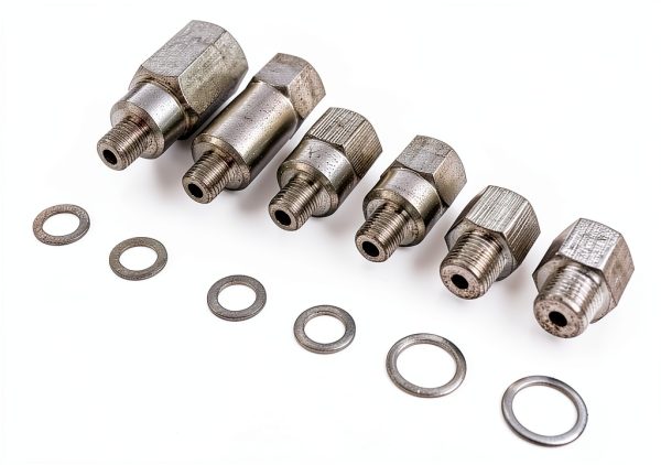 ICT Billet LS Engine Sensor Adapter Set Aluminum-1