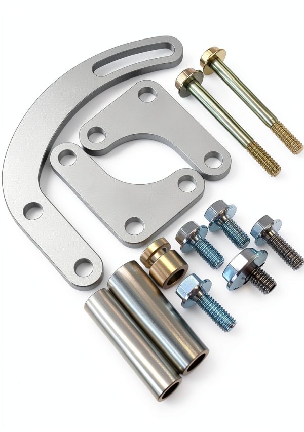 Moker Power Steering Pump Bracket for SBC Engines-0