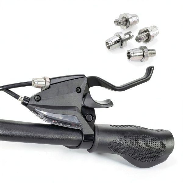Bicycle Brake Lever Barrel Adjuster LIOOBO Universal Fit Smooth-3