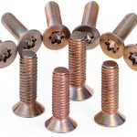 M8 Brake Rotor Bolt AZ-HAPPYMALL Flat Head Stainless Steel 10pcs-0