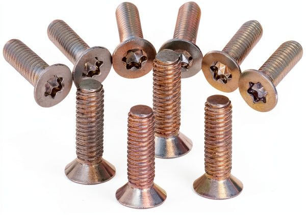 M8 Brake Rotor Bolt AZ-HAPPYMALL Flat Head Stainless Steel 10pcs-0