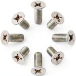 Brake Disc Rotor Screws Prime Ave M8 x 25mm Stainless Steel Pack of 8-0