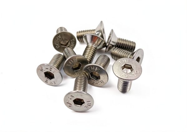 K-MOTOR PERFORMANCE 6mm Stainless Steel Allen Brake Screw Set 10pcs-1