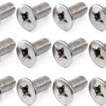 Qoaimu Brake Rotor Screws Stainless Steel 12pcs Fit for Honda Acura-0