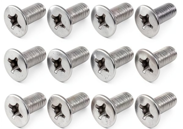 Qoaimu Brake Rotor Screws Stainless Steel 12pcs Fit for Honda Acura-0