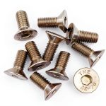 K-MOTOR PERFORMANCE 6mm Stainless Steel Allen Brake Screw Set 10pcs-0