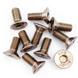 K-MOTOR PERFORMANCE 6mm Stainless Steel Allen Brake Screw Set 10pcs-0