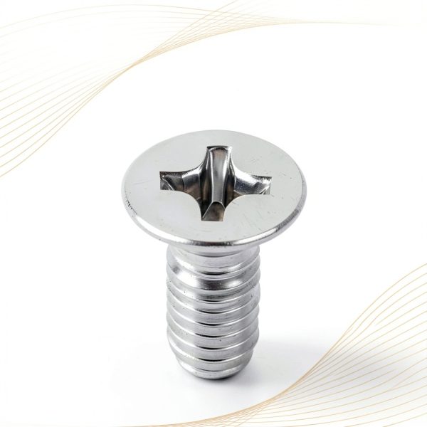 Stacool Flat Head Stainless Steel Brake Screws 0.54x0.42 Set of 4-1