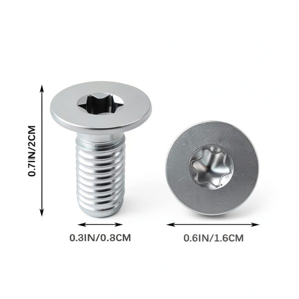 HQRNYP Brake Disc Rotor Screws M8x20 Stainless Steel Set 8pcs-1