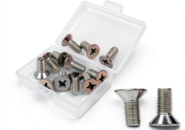 Qoaimu Brake Rotor Screws Stainless Steel 12pcs Fit for Honda Acura-6