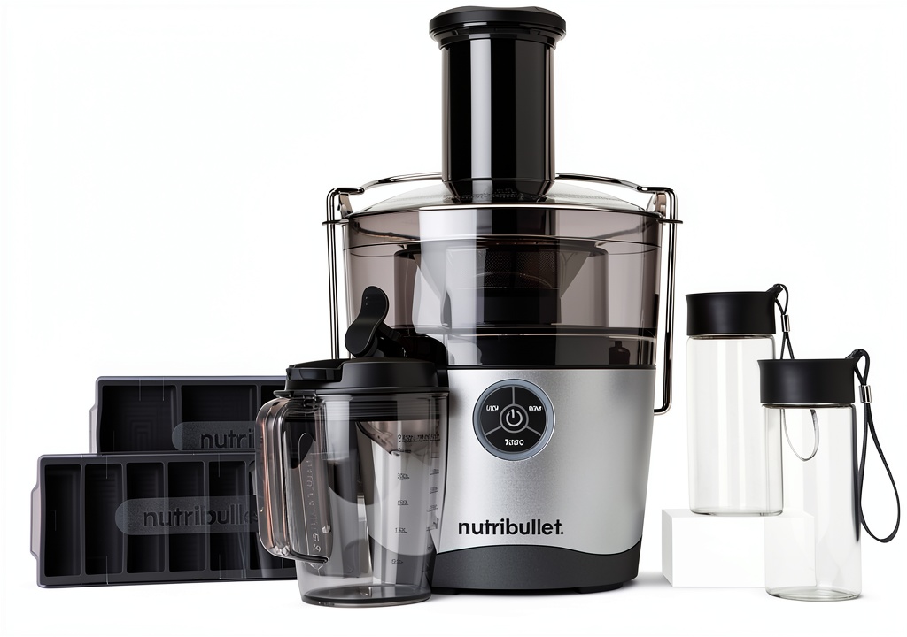 Product front view showing all components