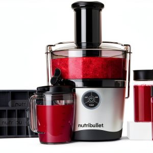 NutriBullet Juicer Pro Centrifugal Juicer 1000W Silver 27oz Capacity-0