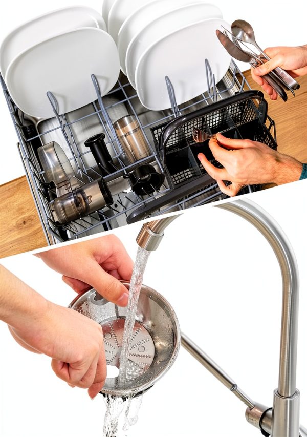 Juicer Machines, Aiheal Juicer Extractor Max Power 800W, 3" Wide Mouth Centrifugal Juicer with 3 Speed Control for Whole Fruit and Vegetables, BPA Free, Easy to Clean, 400W Motor-4