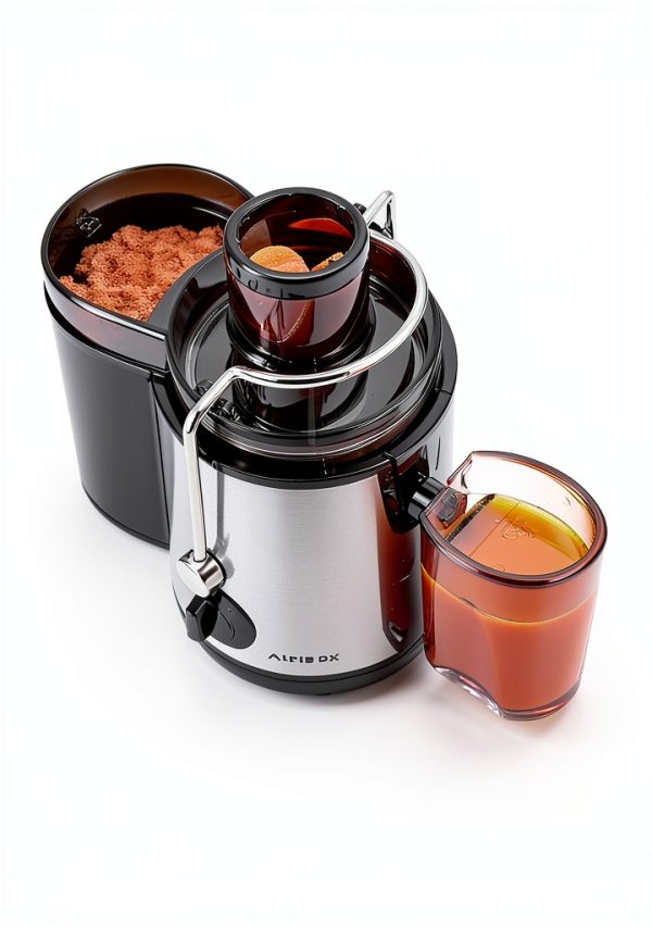 Juicer Machines, Aiheal Juicer Extractor Max Power 800W, 3" Wide Mouth Centrifugal Juicer with 3 Speed Control for Whole Fruit and Vegetables, BPA Free, Easy to Clean, 400W Motor-5