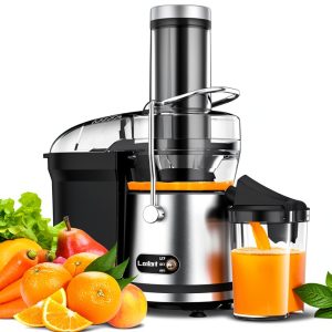 Juicer Machine Loilat 1200W Centrifugal Juicer with 3 Inch Feed Chute-0