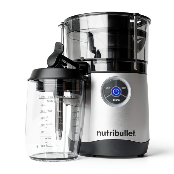 NutriBullet Juicer Pro Centrifugal Juicer 1000W Silver 27oz Capacity-3