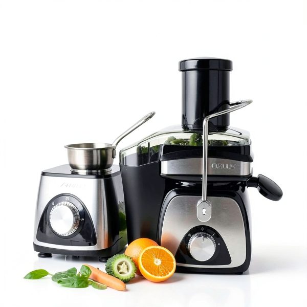 Centrifugal Juicer AZEUS EJ01C Black Titanium Blade Two Layer Bowl-6